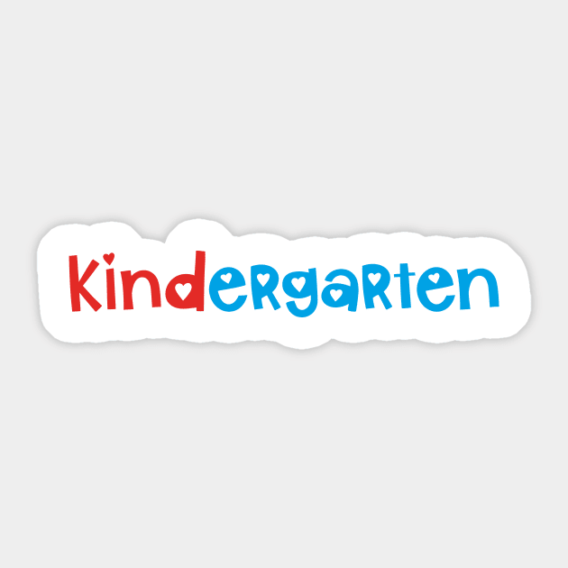 Kindergarten Sticker by Ombre Dreams